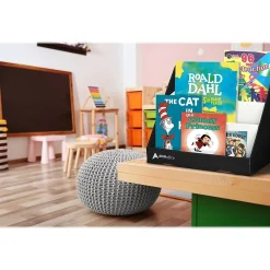 Bookcases*AdirOffice Cardboard 3-Tier Bookshelf, Black (505-01-BLK)