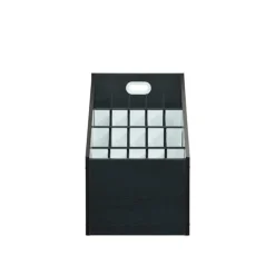 File Cabinets*AdirOffice Vertical File Cabinet, 22.24"H x 15.55"W x 15.55"D, Black (ADI627-WBLK)