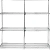 Shelving*Quantum Storage Systems Adjustable Open Wire Shelving Starter Units, 60" x 24" x 74"