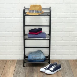 Shelving*Advantus FlipShelf 3-Shelf Metal Unit, 14.5