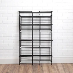Shelving*Advantus FlipShelf 4-Shelf Metal Unit, 26.5
