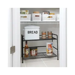 Shelving*Advantus FlipShelf 2-Shelf Steel Rack, 18
