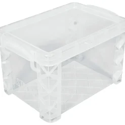 Index Cards*Advantus Plastic Index Card Storage Box, 500-Card Capacity, Clear (40305)