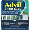 Liqui-Gels Pain Reliever/Fever Reducer, Solubilized Ibuprofen 200mg, 2/Packet, 50 Packets/Box (016902)<Advil Hot
