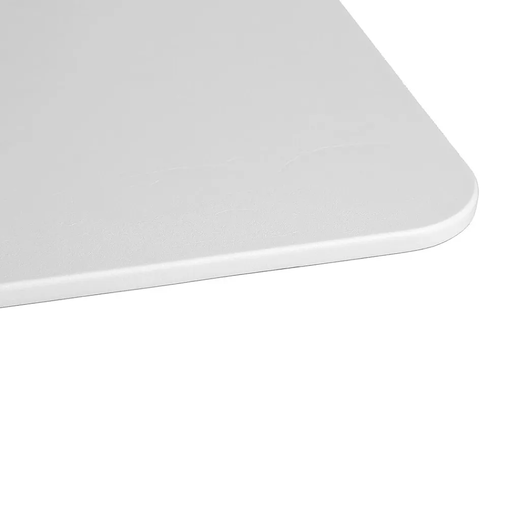 Standing Desks*Seville Classics AIRLIFT XL Pneumatic Sit-Stand Mobile Desk Cart, Height-Adjustable from 27.1 to 41.9, White