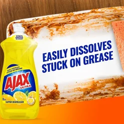 Super Degreaser Liquid Dish Soap, Lemon, 28 oz. (144673)<Ajax Sale