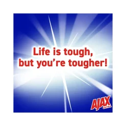 Ultra Super Degreaser Dish Soap, Lemon, 52 fl. oz., 6/Carton (149861CT)<Ajax