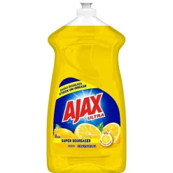 Ultra Super Degreaser Dish Soap, Lemon Scent, 52 fl. oz. (149861)<Ajax Discount