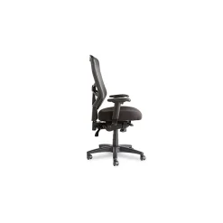Office Chairs*Alera Elusion Series Mesh Back Fabric Computer and Desk Chair, Black (ALEEL41ME10B)
