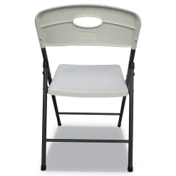 Folding & Stacking*Alera Resin Office Folding Chair, White, 4/Carton (ALEFR9402)