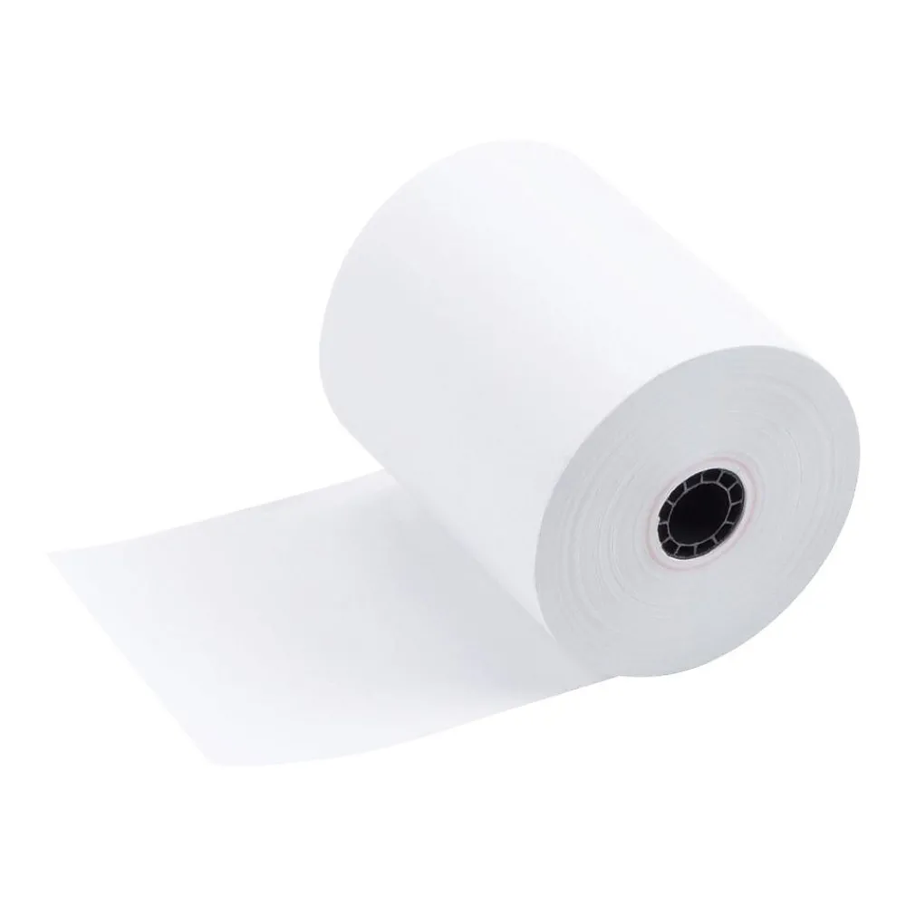 Pos Paper*Alliance Heavyweight Thermal ATM Paper Rolls, 3 1/8" x 870', BPA Free, 8 Rolls/Pack (3138)