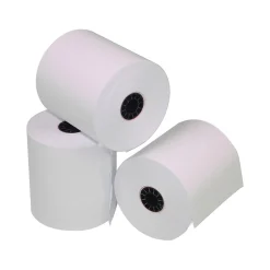 Pos Paper*Alliance Thermal POS Paper Rolls, 2.25" x 50', Phenol Free, 50 Rolls/Carton (3735)