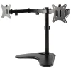 Sale Allsop Adjustable Dual Monitor Arms, Up to 32" Monitor, Black (32628)