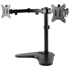 Sale Allsop Adjustable Dual Monitor Arms, Up to 32" Monitor, Black (32628)