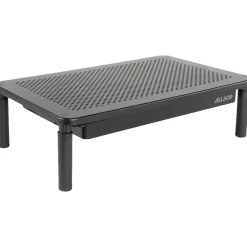 New Allsop Metal Art Trilevel Adjustable Stand, Up to 27" Monitor, Black (32545)