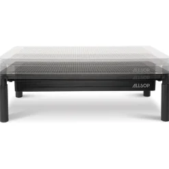 New Allsop Metal Art Trilevel Adjustable Stand, Up to 27