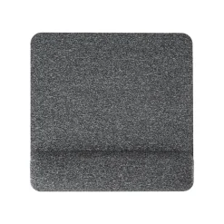 New Allsop Premium Plush Foam Non-Skid Mouse Pad with Wrist Rest, Gray (32311)