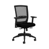 Office Chairs*Allsteel Quip Ergonomic Mesh Back Swivel Task Chair, Black/Carbon (STNOBLK)