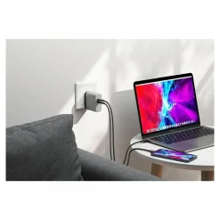 2 Port 6W GaN Charger + USB-C Cable (WCG2X68SGR-US)<ALOGIC Sale