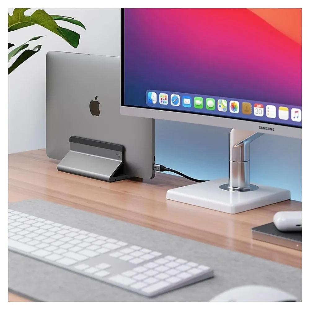 Bolt Adjustable Laptop Vertical Stand (AALNBSS-SGR)<ALOGIC New