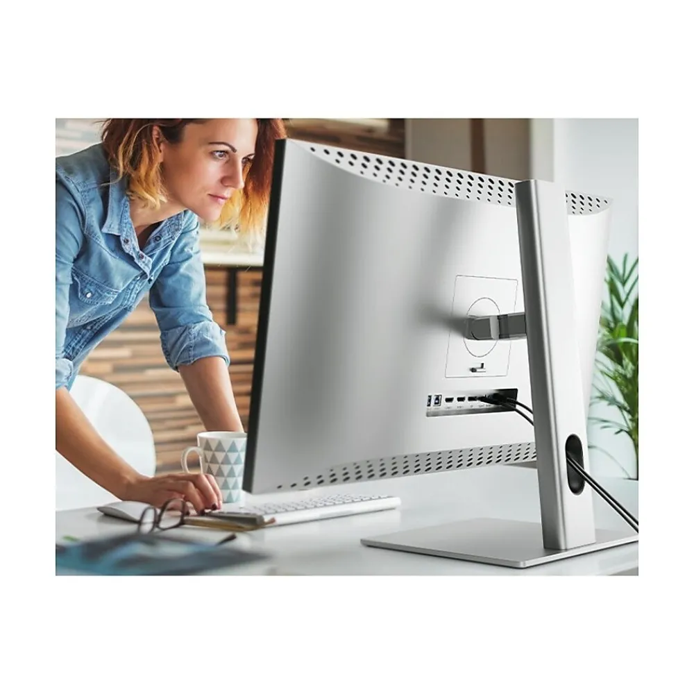 Clearance ALOGIC Clarity 27" 4K Ultra HD 60 Hz LCD Business Monitor, Black/Silver (27F34KCPD)