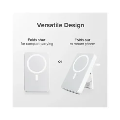 Lift 4-in-1 Magnetic USB-A/USB-C Power Bank, 10000 mAh, White (L10KPBWH)<ALOGIC Sale