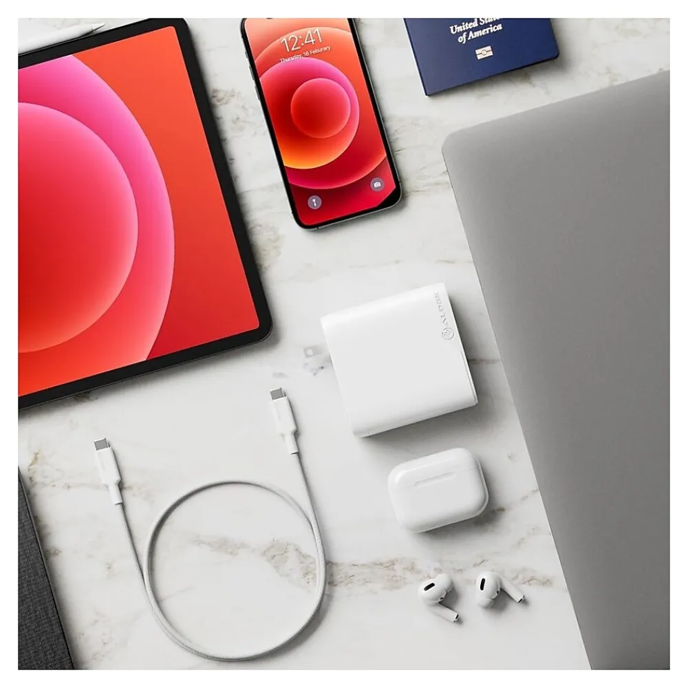 Rapid Power USB Charging Kit/Bundle for Tablet/Cellular Phone/Notebook, White (WCG4X100)<ALOGIC Online