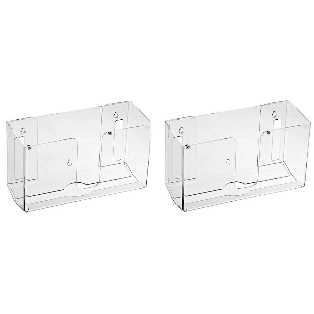 Centerpull Paper Towel Dispenser, Clear, 2/Pack (432-CLR-2PK)<Alpine Industries Hot