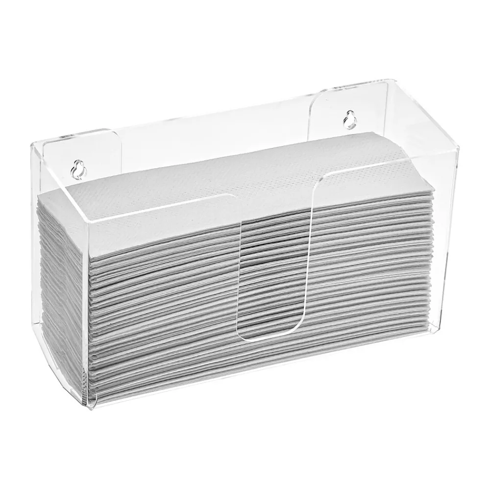 Centerpull Paper Towel Dispenser, Clear, 2/Pack (432-CLR-2PK)<Alpine Industries Hot