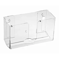 Centerpull Paper Towel Dispenser, Clear, 2/Pack (432-CLR-2PK)<Alpine Industries Hot