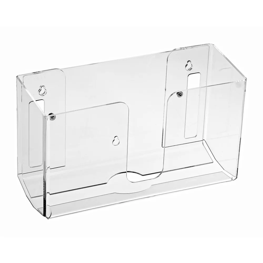 Centerpull Paper Towel Dispenser, Clear, 2/Pack (432-CLR-2PK)<Alpine Industries Hot