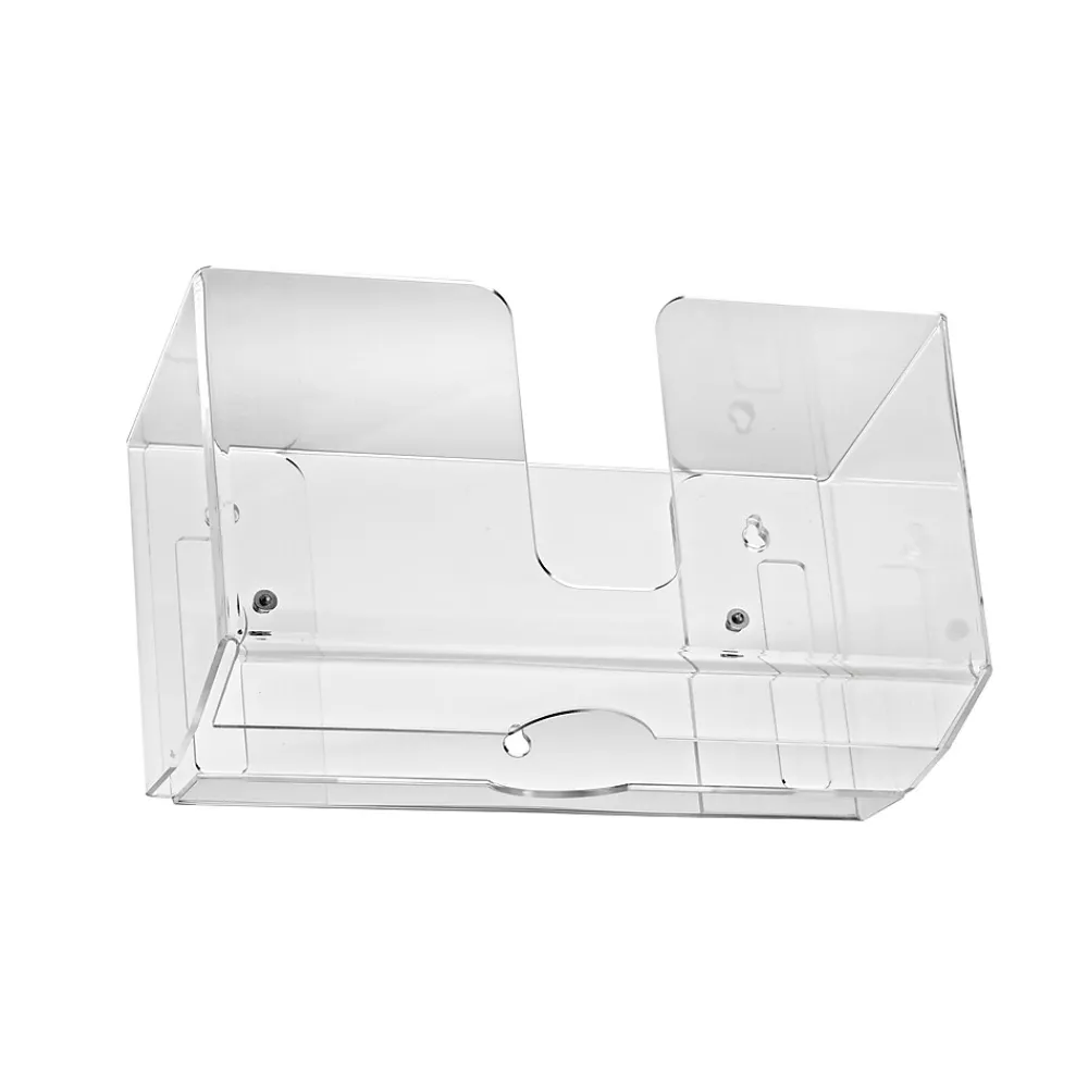 Centerpull Paper Towel Dispenser, Clear, 2/Pack (432-CLR-2PK)<Alpine Industries Hot