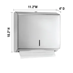 Centerpull Paper Towel Dispenser, Stainless Steel, 2/Pack (481-2PK)<Alpine Industries Outlet