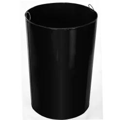 Metal Slatted Outdoor Commercial Trash Can with Rain Bonnet Lid and Liner, , 38 Gal. (479-38-1)<Alpine Industries Clearance