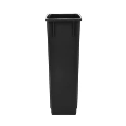 Plastic Indoor Slim Commercial Trash Can with Lid, 23 Gallon, Black (477-BLK-PKG1)<Alpine Industries Discount