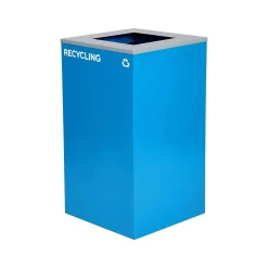 Single-Stream Recycling Station, 29 Gallon, Blue (4450-BLU-S-RE)<Alpine Industries New