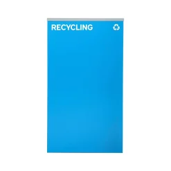 Single-Stream Recycling Station, 29 Gallon, Blue (4450-BLU-S-RE)<Alpine Industries New