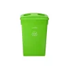 Alpine Polypropylene Can with Bottle Recycling Lid, 23-Gallon, Lime Green, 3/Pack (4778-3-LGRN-3)<Alpine Industries New