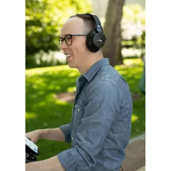 Comfort Q ANC Wireless Bluetooth Headphones, Black (MZX770-BLK)<Altec Lansing Best