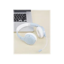 NanoPhones ANC Wireless Active Noise Canceling On-Ear Headphones, Bluetooth, Icy Blue (MZX5400-ICY)<Altec Lansing Sale