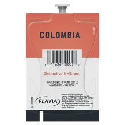 Alterra Colombia Coffee Flavia Freshpack, Medium Roast, 100/Carton (MDRA180)