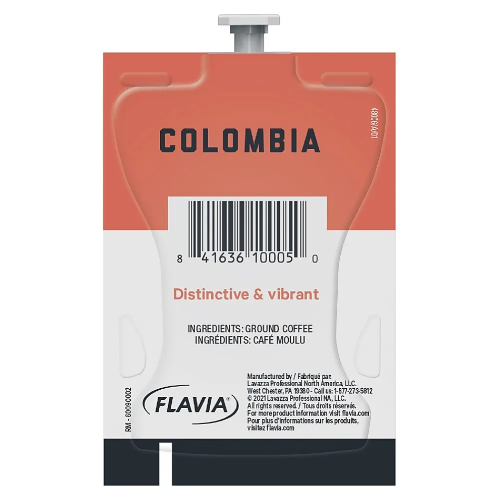 Alterra Colombia Coffee Flavia Freshpack, Medium Roast, 100/Carton (MDRA180)