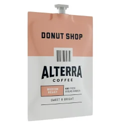 Alterra Donut Shop Blend Coffee Flavia Freshpack, Medium Roast, 100/Carton (MDRA200)