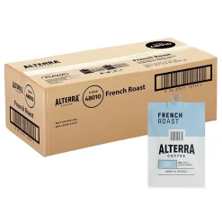 Alterra French Roast Coffee Flavia Pods, Dark Roast, 100/Carton (MDRA184)