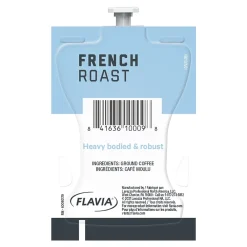 Alterra French Roast Coffee Flavia Pods, Dark Roast, 100/Carton (MDRA184)