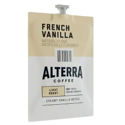 Alterra French Vanilla Coffee Flavia Freshpack, Light Roast, 100/Carton (MDRA183)