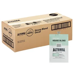 Alterra House Blend Decaf Coffee Flavia Pods, Light Roast, 100/Carton (MDRA187)