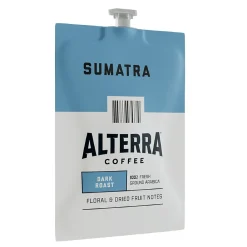 Alterra Sumatra Coffee Flavia Pods, Dark Roast, 100/Carton (MDRA194)