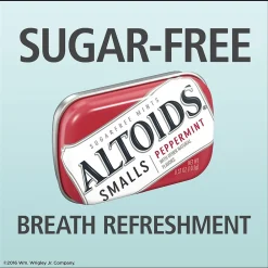 Altoids Smalls Sugar Free Peppermint Mints, 3.33 oz., 9/Pack (209-00486)