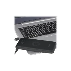 USB Wireless Power Bank for Most Smartphones, 10000mAh, Black (AWPBQ10KF)<Aluratek Hot